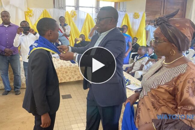 Installation du Comité urbain des enfants de Bukavu (Vidéo)