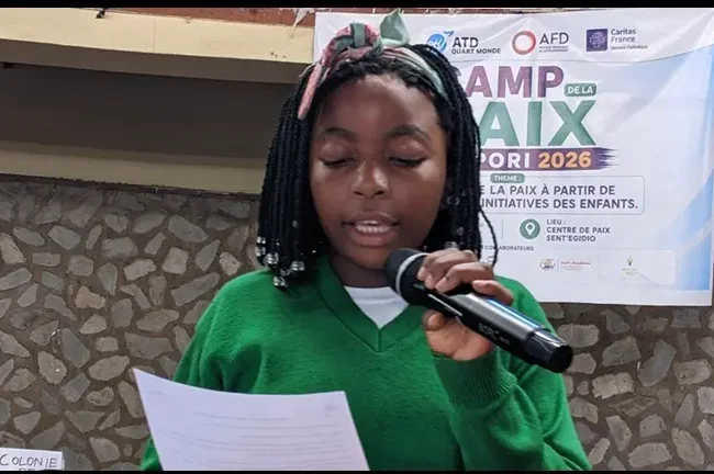 À Bukavu, les enfants Tapori montent sur scène pour parler de paix