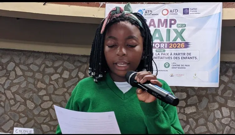 À Bukavu, les enfants Tapori montent sur scène pour parler de paix