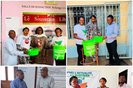 Ebola : l’UNPC Sud-Kivu dote 7 médias et le RATECO en kits de prévention