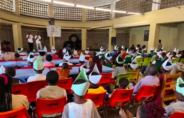 Camp de la paix Tapori : les enfants apprennent à se protéger contre Ebola
