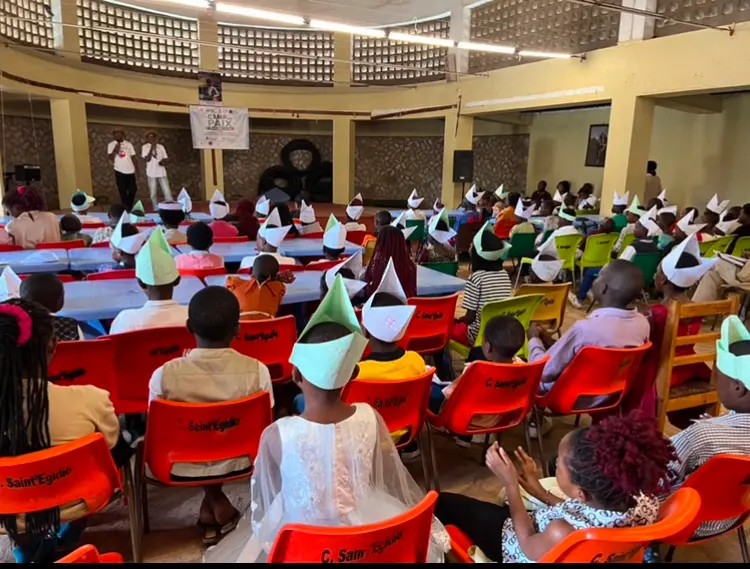 Camp de la paix Tapori : les enfants apprennent à se protéger contre Ebola