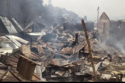 Bukavu: Un nouvel incendie ravage plus de 20 maisons au quartier Nkafu
