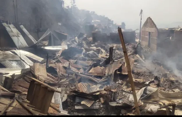 Bukavu: Un nouvel incendie ravage plus de 20 maisons au quartier Nkafu