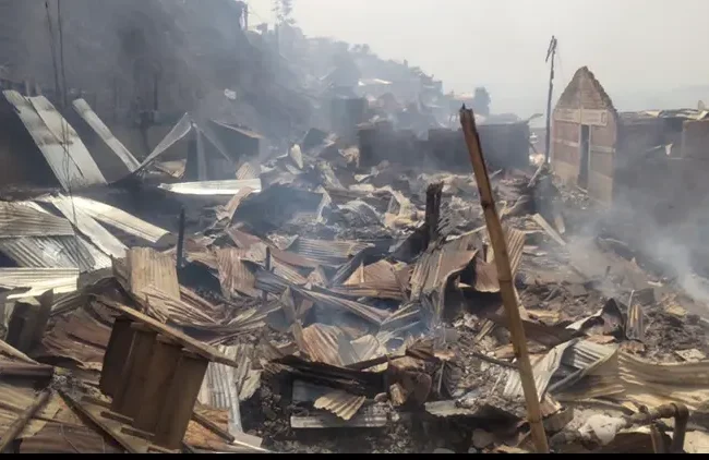 Bukavu: Un nouvel incendie ravage plus de 20 maisons au quartier Nkafu