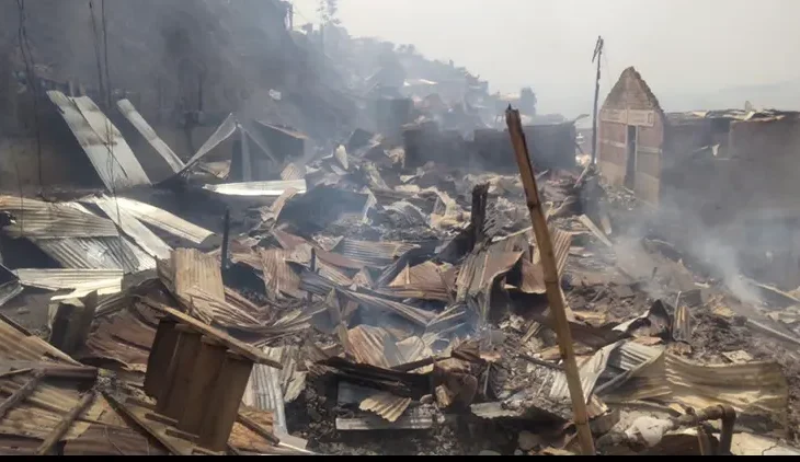 Bukavu: Un nouvel incendie ravage plus de 20 maisons au quartier Nkafu
