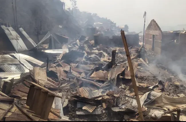Bukavu : plus de 300 maisons calcinées dans un incendie à Kadutu, des familles restent sans abris