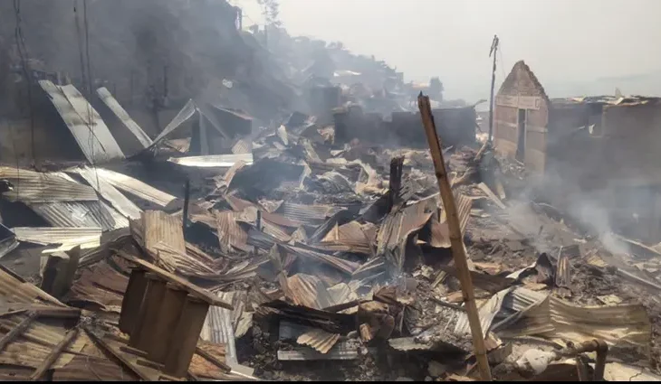 Bukavu : plus de 300 maisons calcinées dans un incendie à Kadutu, des familles restent sans abris