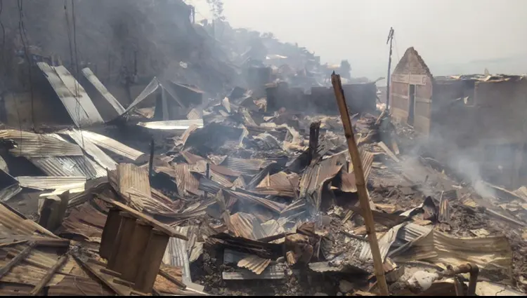 Bukavu : plus de 300 maisons calcinées dans un incendie à Kadutu, des familles restent sans abris