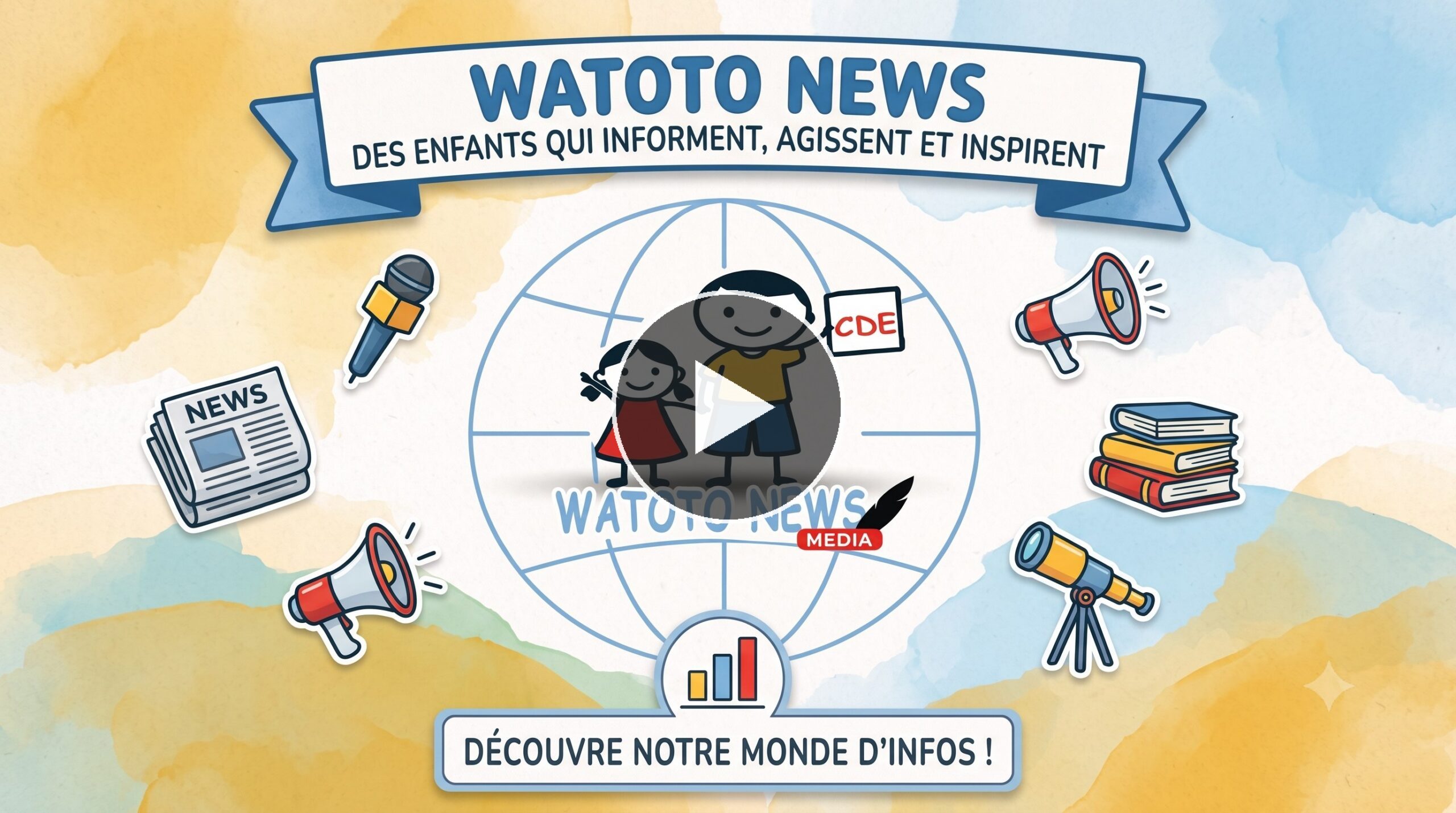 Watoto News : Suivez le journal n°2 des enfants et des jeunes