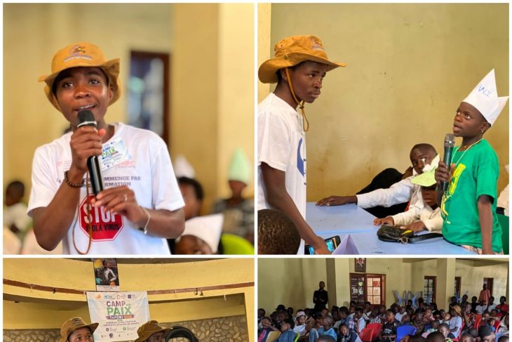 Ebola : Watoto News sensibilise plus de 200 enfants grâce à la chronique de l’UNPC Sud-Kivu