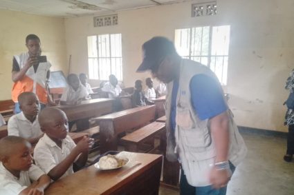Education: lancement des cantines scolaires dans 73 écoles de Rutshuru et Rwanguba