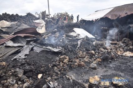 Goma: une femme enceinte et ses cinq enfants périssent dans un incendie au quartier Kyeshero
