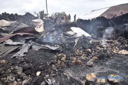 Goma: une femme enceinte et ses cinq enfants périssent dans un incendie au quartier Kyeshero