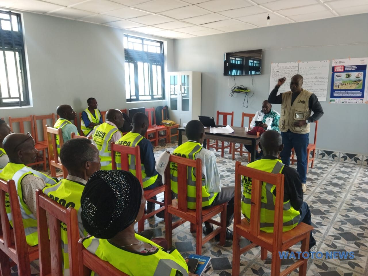 Lutte contre Ebola : l’ODH et l’UNICEF renforcent les capacités des relais communautaires au Sud-Kivu