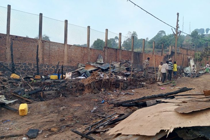 Bukavu : Deux maisons ravagées par un incendie à Karhale