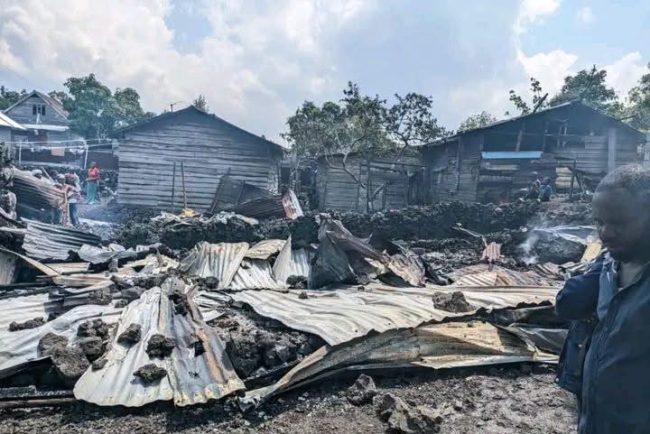 Nyiragongo : une femme enceinte et ses deux enfants périssent dans un incendie à Ngangi 3