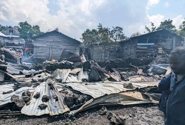 Nyiragongo : une femme enceinte et ses deux enfants périssent dans un incendie à Ngangi 3