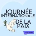 21 journée de la paix: Investir dans la paix, c’est investir dans la jeunesse.