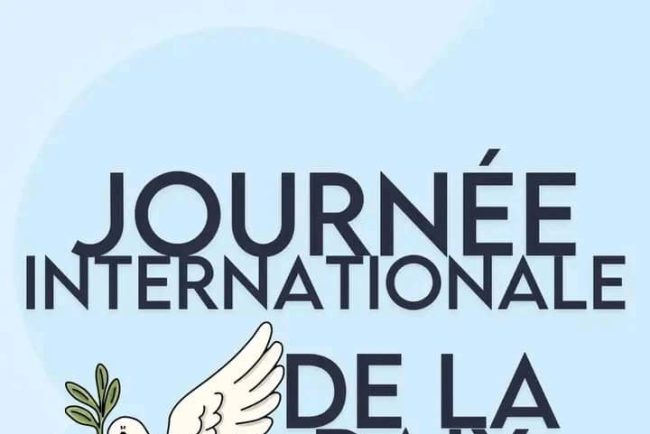 21 journée de la paix: Investir dans la paix, c’est investir dans la jeunesse.