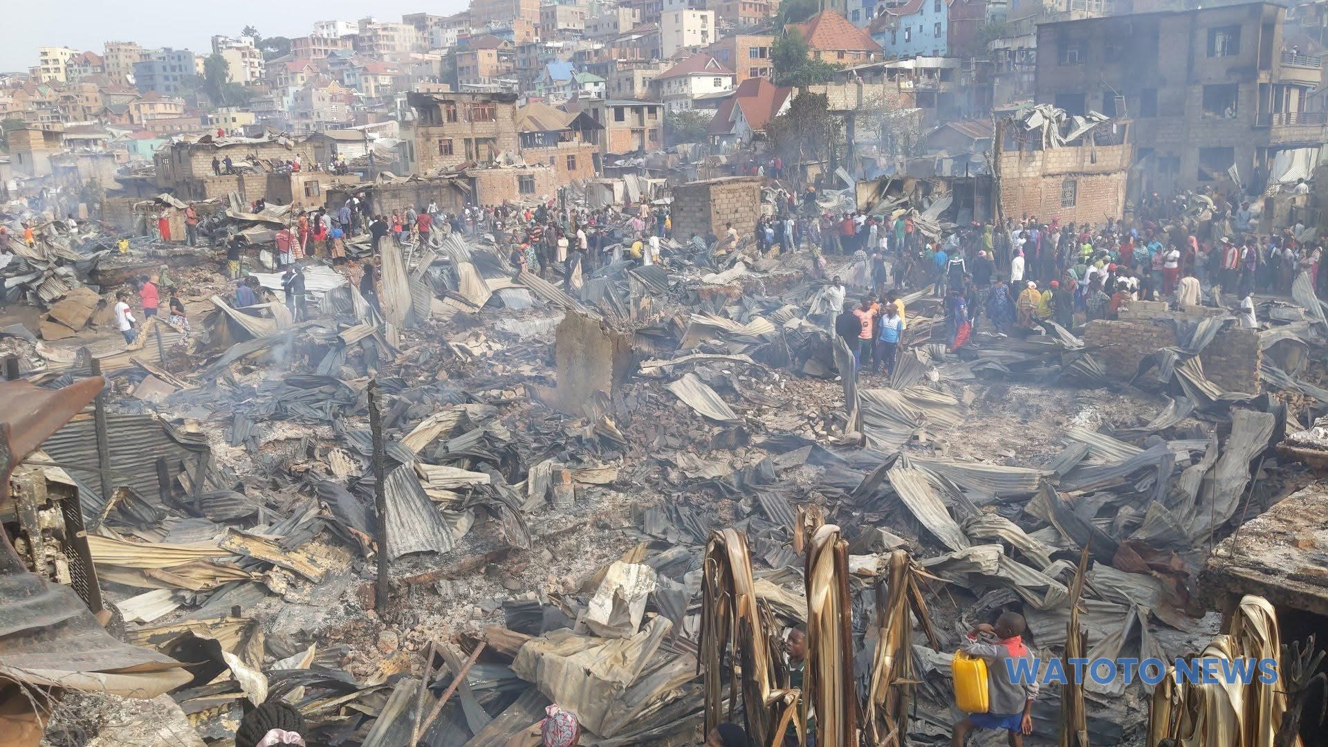Bukavu : au moins deux morts et plus de 300 maisons détruites dans un nouvel incendie à Luziba