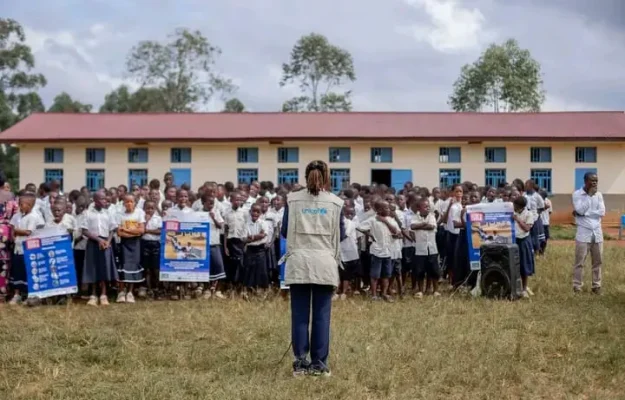 Nord Kivu: L’Unicef renforce la prévention contre Ebola dans 53 écoles