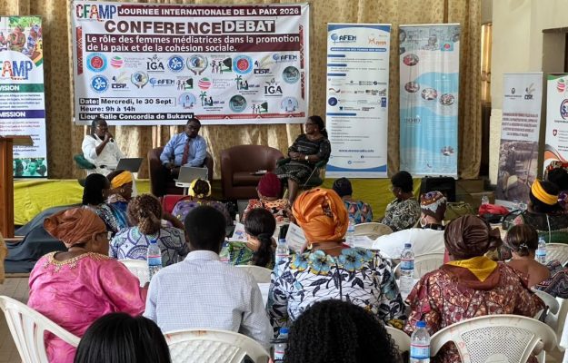 Journée internationale de la paix : à Bukavu des femmes échangent sur leur rôle dans la construction de la paix