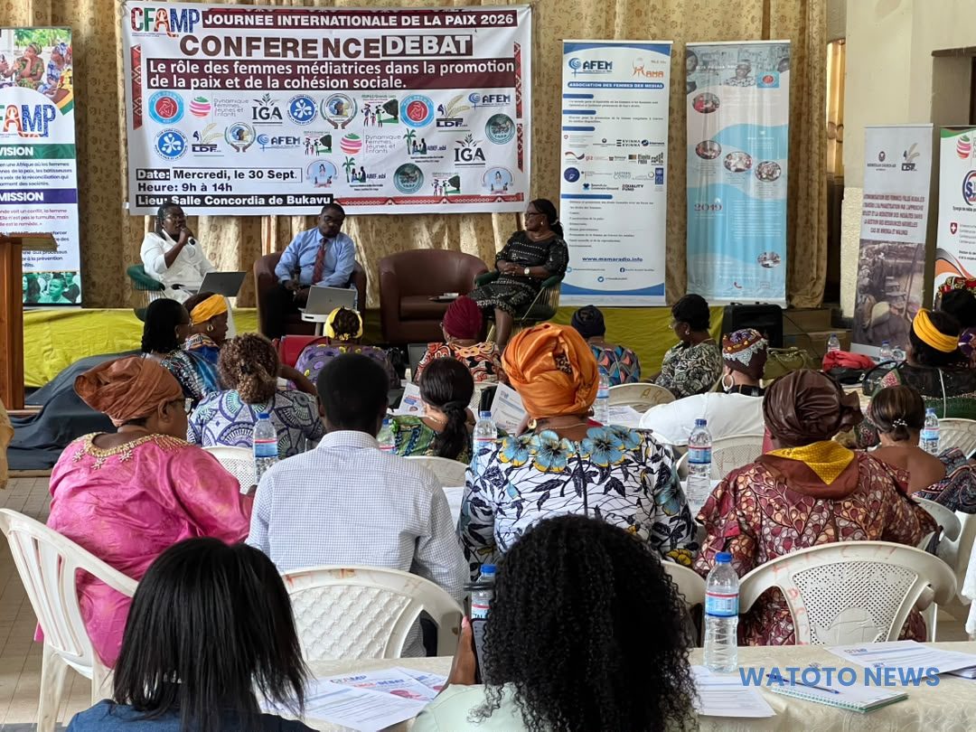 Journée internationale de la paix : à Bukavu des femmes échangent sur leur rôle dans la construction de la paix