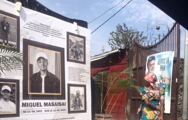 RDC: Mort en mission pour la paix , le cycliste Miguel Masaisai, laisse sa famille dans la désolation