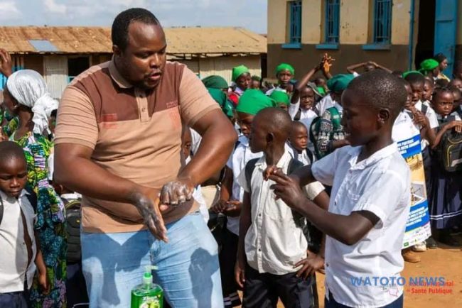 Bunia : plus de 1 700 élèves sensibilisés sur Ebola