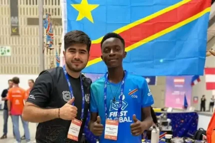Robotique : Andema Bahati, le génie de Bukavu qui représente la RDC à Séoul