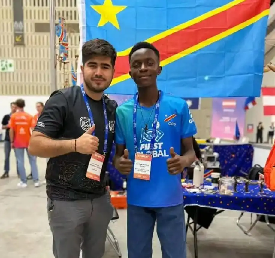 Robotique : Andema Bahati, le génie de Bukavu qui représente la RDC à Séoul